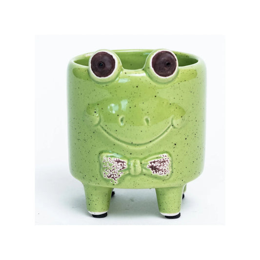 Green Frog  3" Pot