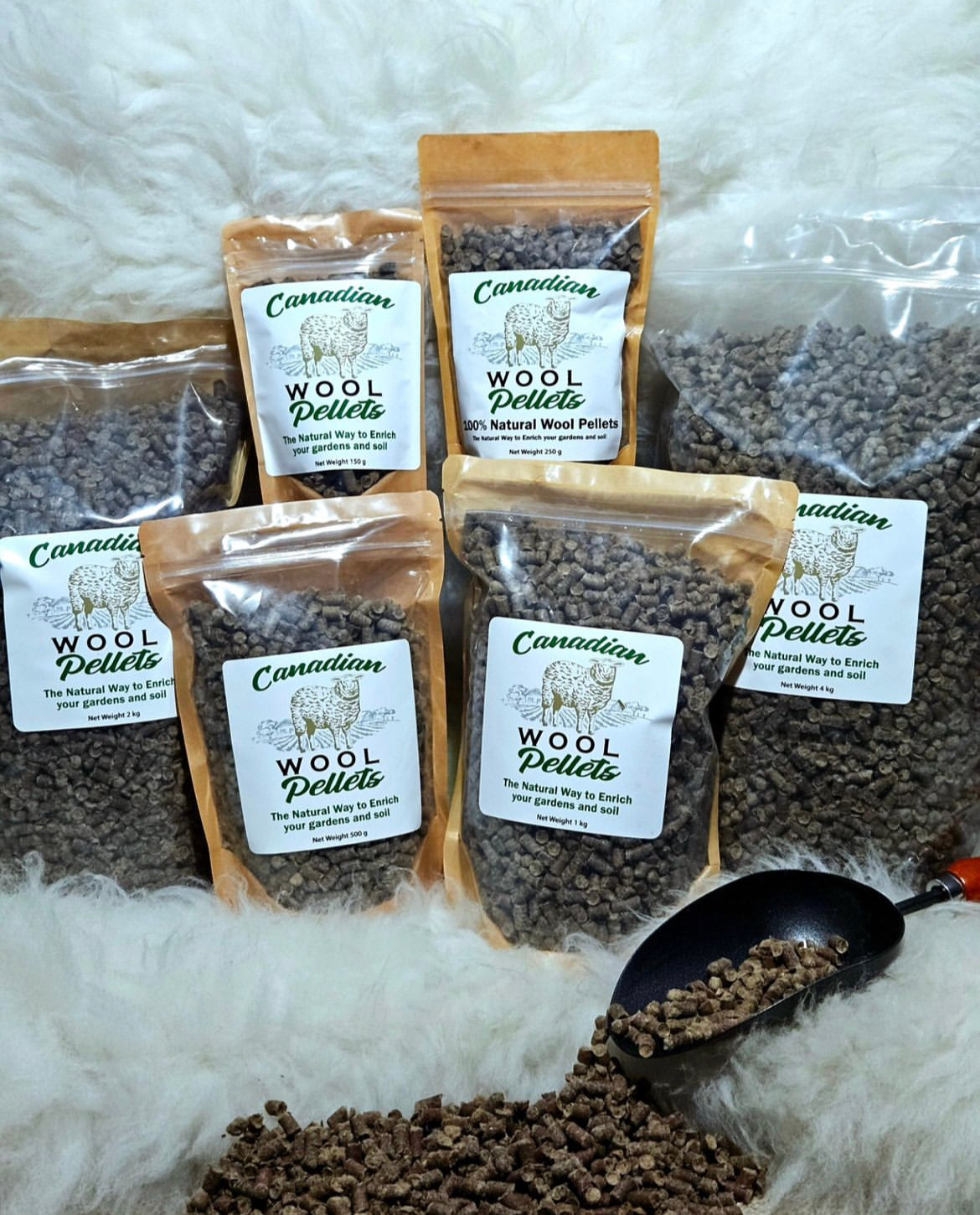 Wool Pellets Canadian 500G