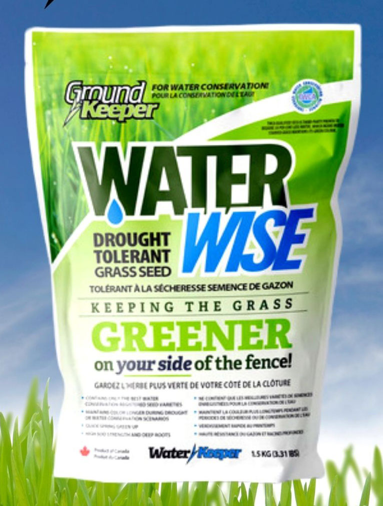 GroundKeeper Water Wise Drought Tolerant Grass Seed 1.5KG
