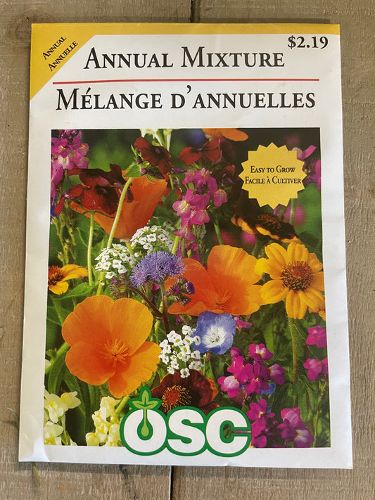 Annual Mix Easy To Grow OSC Seed