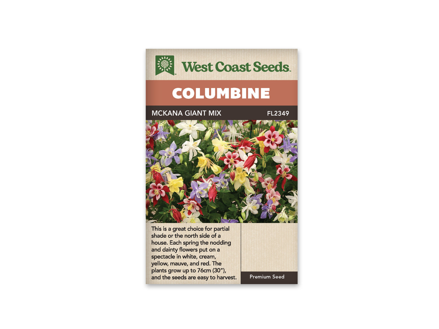 Columbine Mckana Giant Mix WCS Seeds
