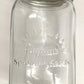 Mumms Logoed Sprouting Glass Jar with Mesh Lid
