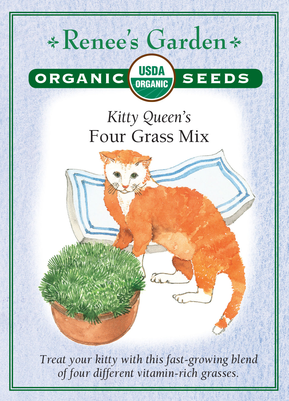 Cat Grass Mix, Kitty Queen's
