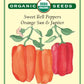 Pepper Sweet Bell Orange and Red