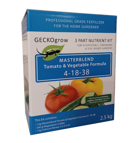 Tomato Masterblend 3 Part Kit Hydroponic Nutrient