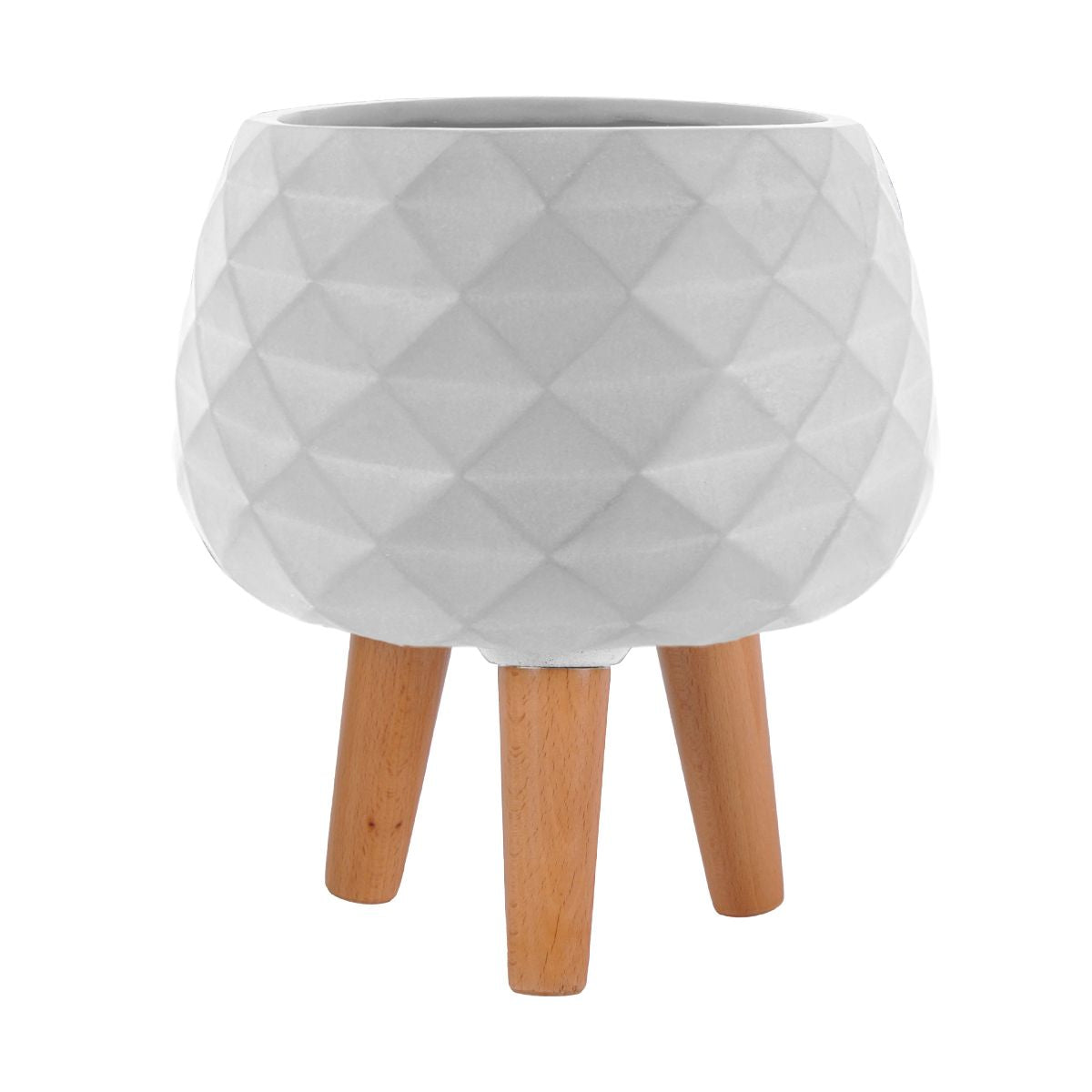 Hanna Round White 9.25"