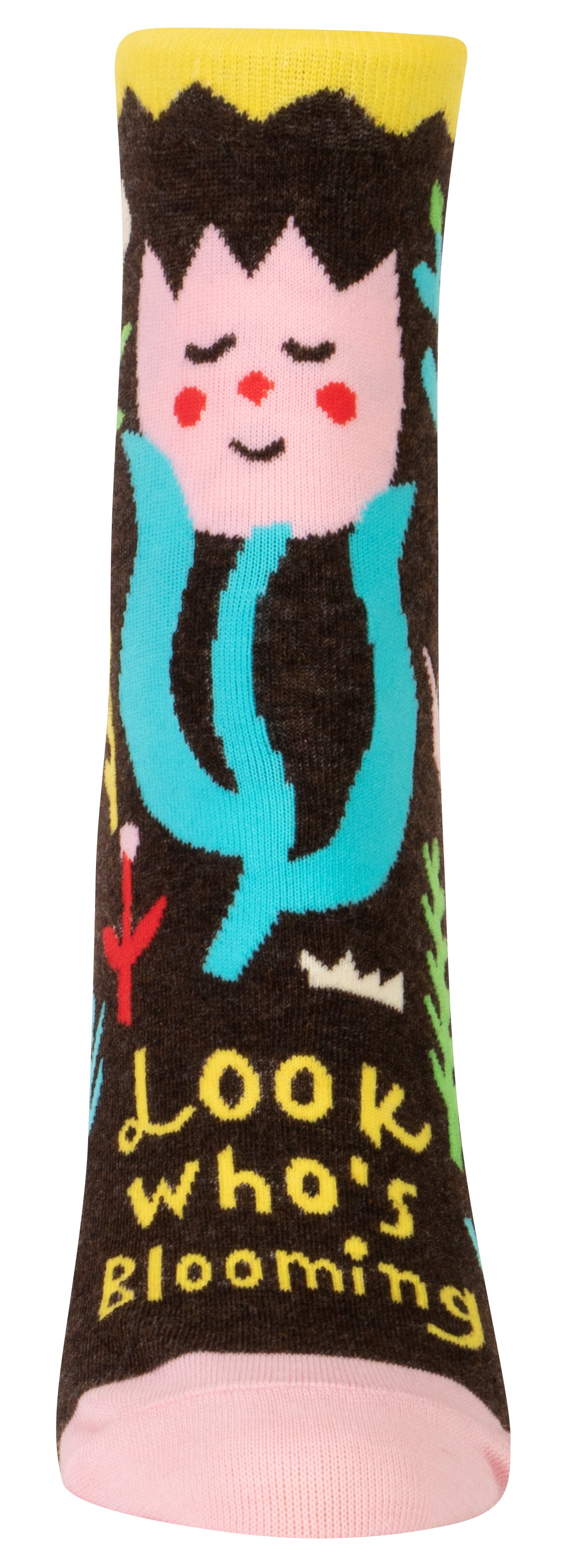 Look Who's Blooming Women's Ankle Blue Q