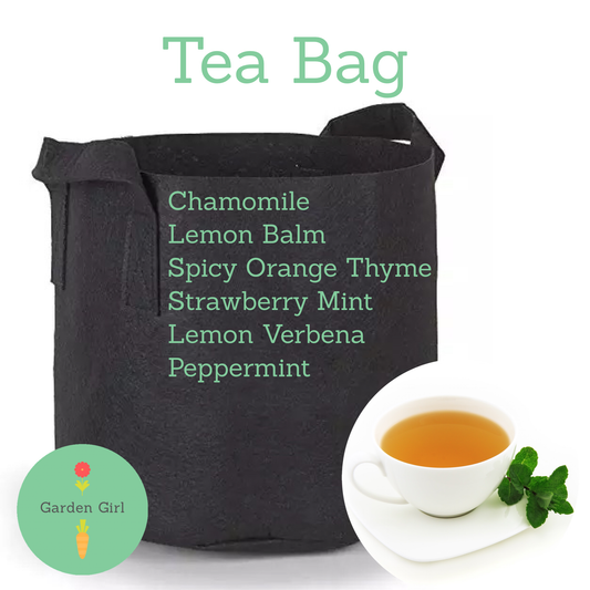 Garden Girl Tea Bag PREORDER