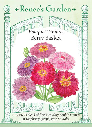 Zinnia Berry Basket