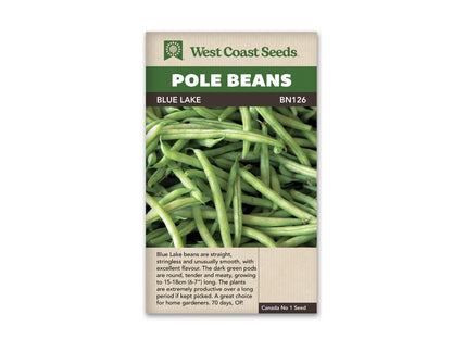 Bean Pole Blue Lake WCS Seed