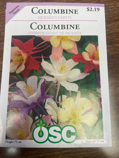 Columbine Mckana Giants OSC Seed