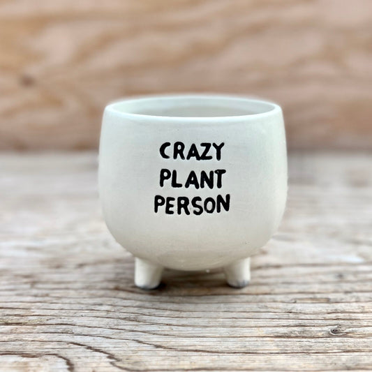 Pot Crazy Plant Person 4”