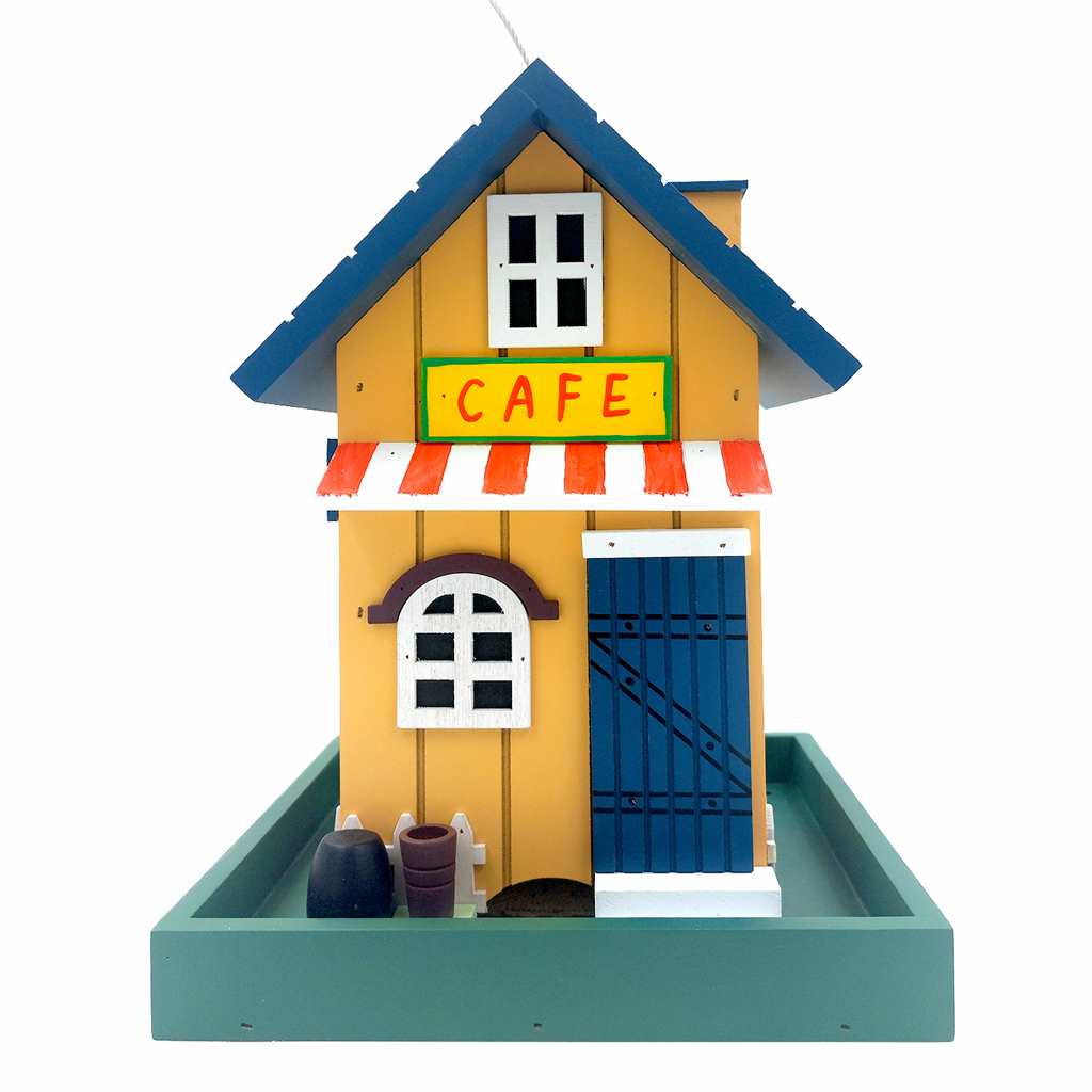 Birdhouse/ Birdfeeder Cafe