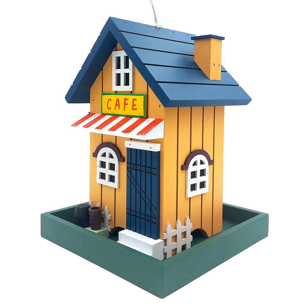 Birdhouse/ Birdfeeder Cafe