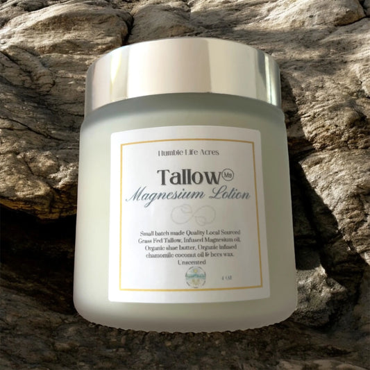 Tallow Magnesium Lotion