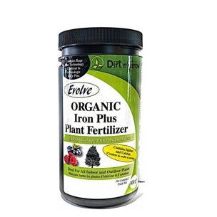 Evolve Organic Iron Plus w 1% Iron, 10% Calcium and 5% Sulphur 900gm