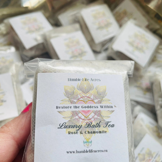 Restore the Goddess Within - Luxury Bath Tea Single