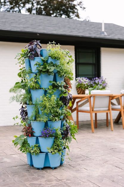 GreenStalk 7 Tier Glacier Blue