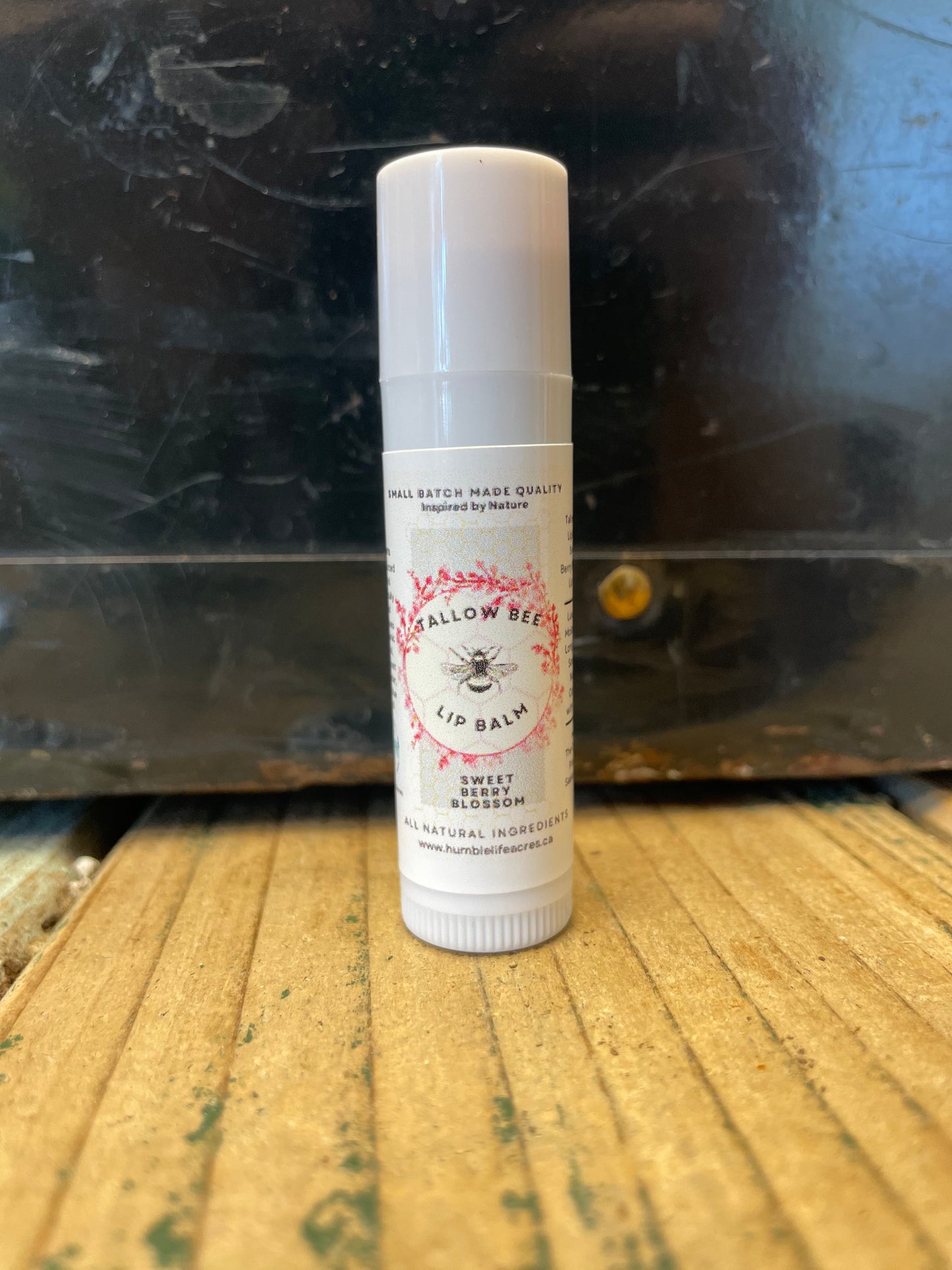 Tallow Bee Lip Balm Berry Blossom