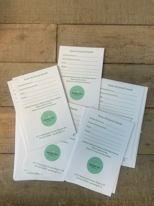Seed Savers Sown & Saved Packets 6 Pack