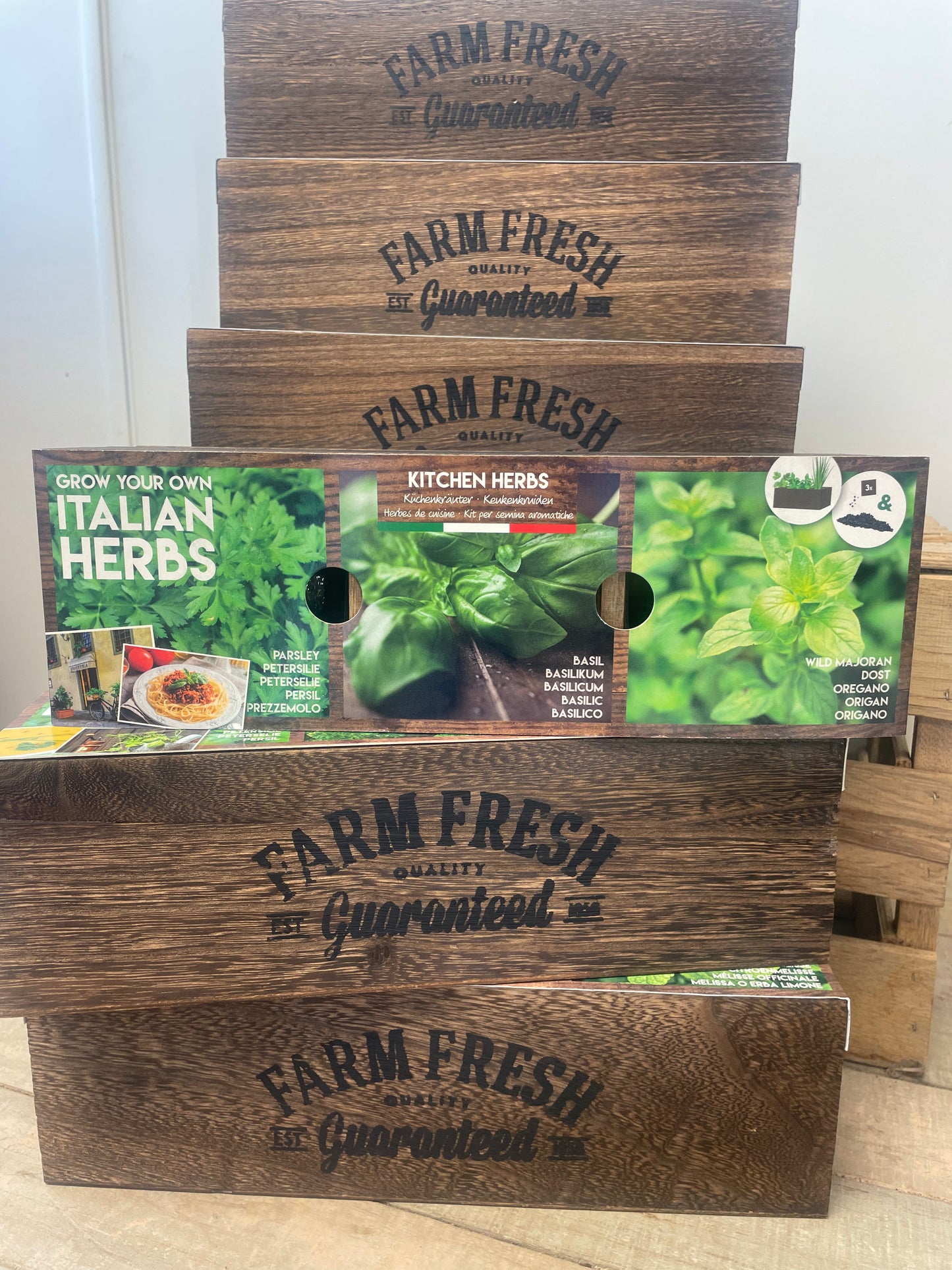 Italian Herbs Kit Trio