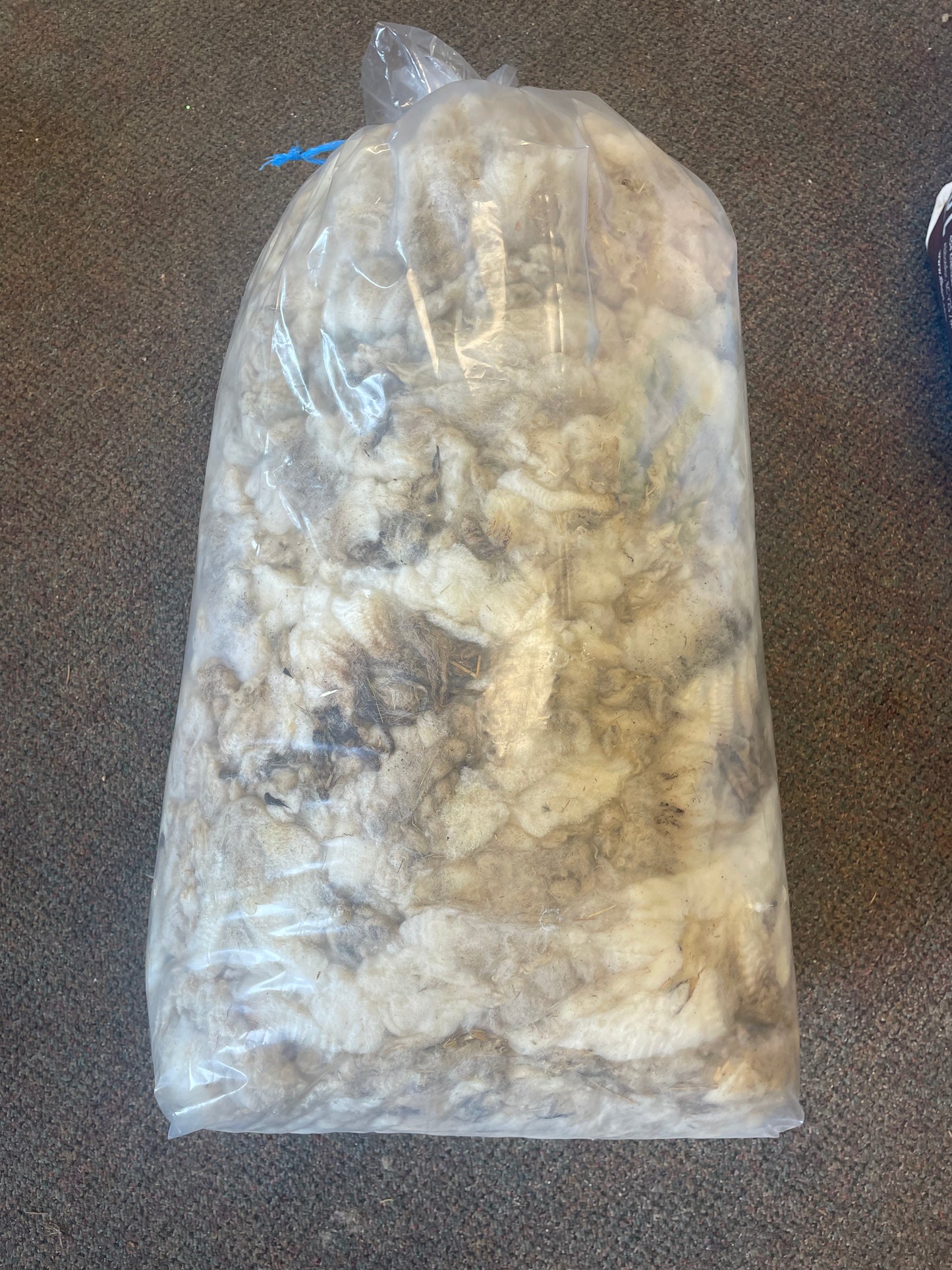 Raw Sheep Wool 10lb bag