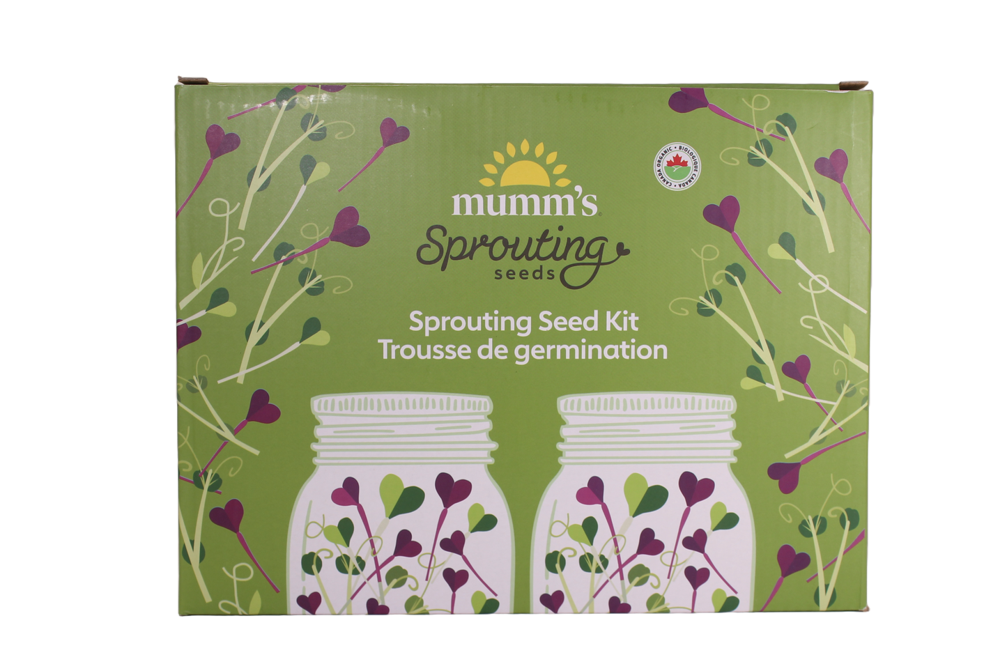 Sprouting Seed Kit Double Jar