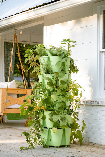 GreenStalk 5 Tier Vertical Luscious Green