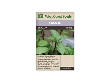 Basil Cinnamon WCS Seeds