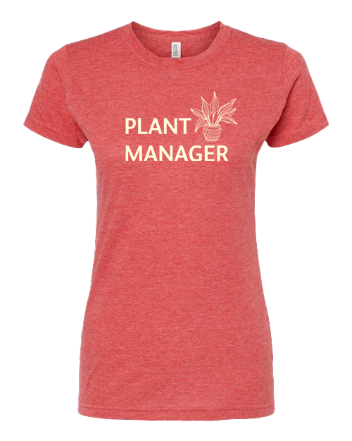 Women's TShirt Plant Manager