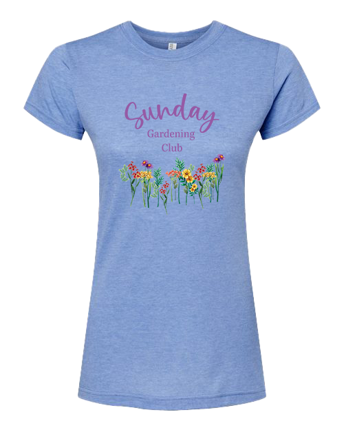 Women's TShirt Sunday Gardening Club