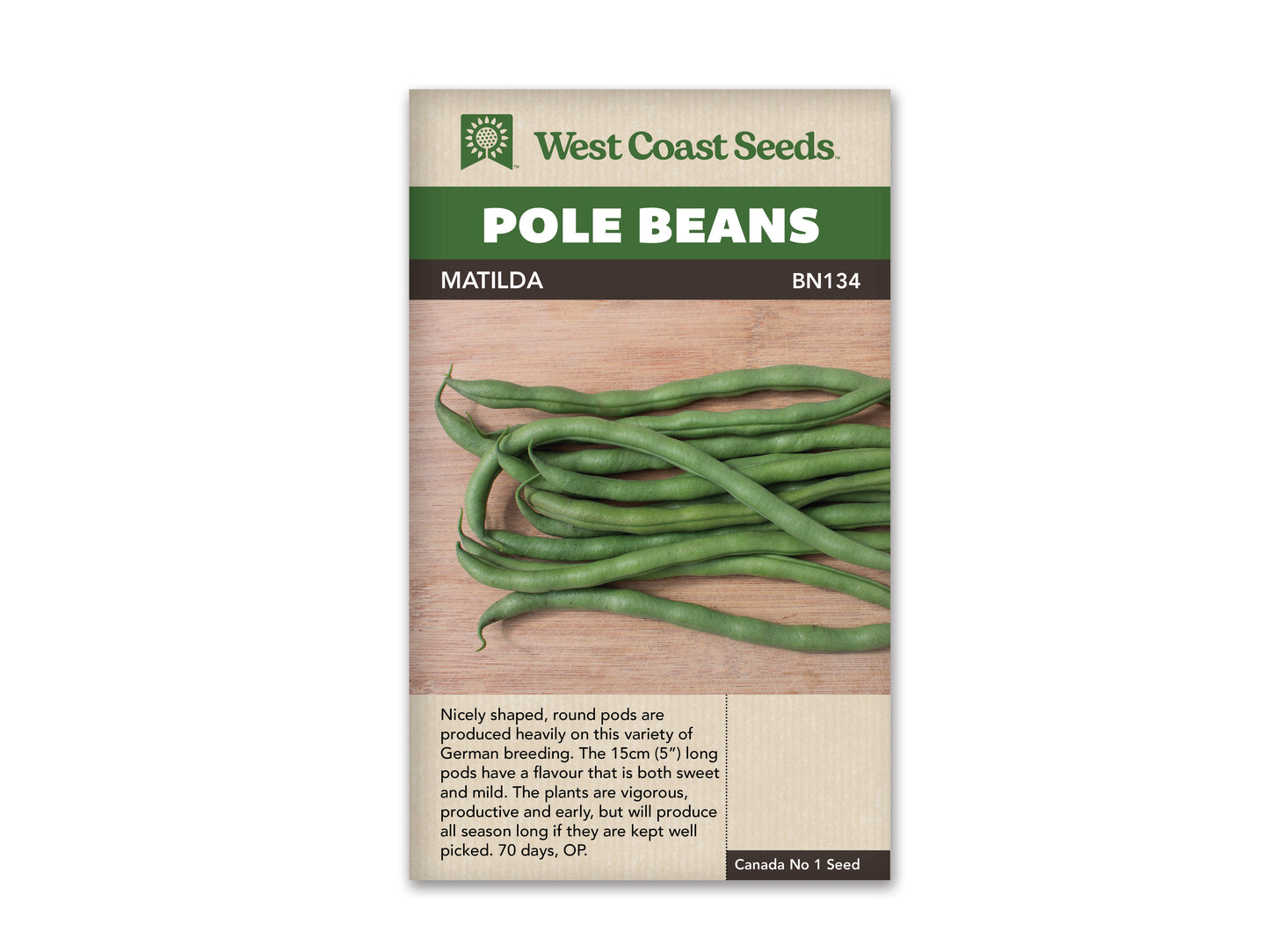 Bean Pole Matilda WCS Seed