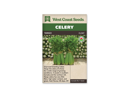 Celery Tango Coated Organic WCS Seed