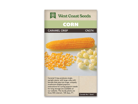 Corn Caramel Crisp Popcorn WCS Seed