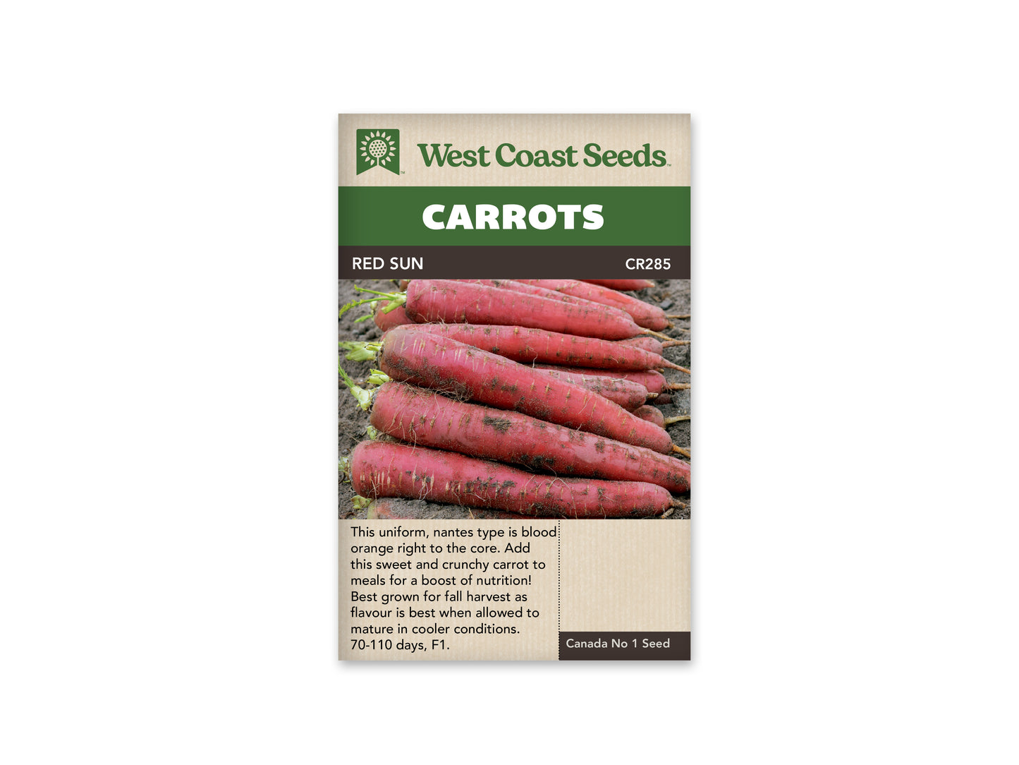 Carrots Red Sun WCS Seed