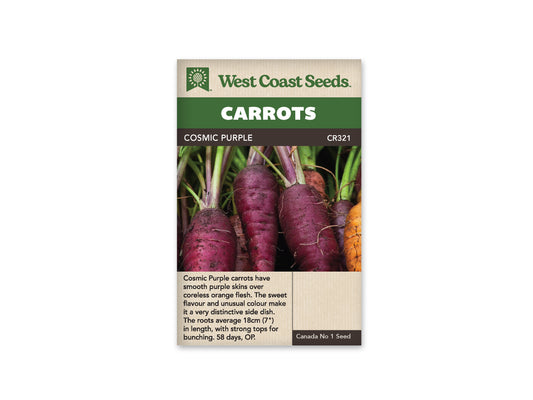 Carrots Cosmic Purple WCS Seed