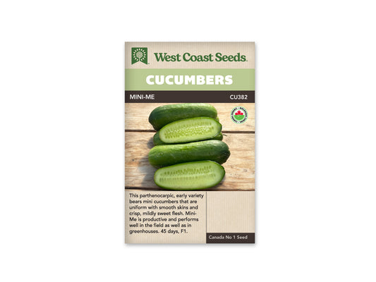 Cucumber Mini Me Organic WCS Seed