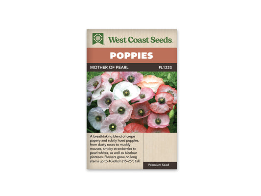Poppy Mother of Pearl WCS Seeds