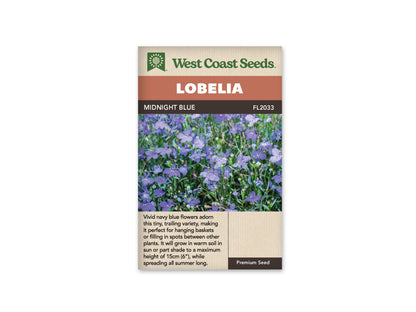 Lobelia Midnight Blue WCS Seeds