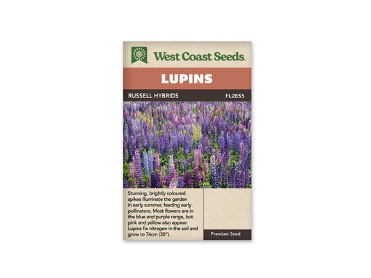 Lupine Russell Mix WCS Seeds