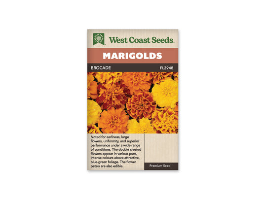 Marigolds Brocade WCS Seeds