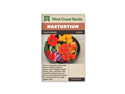 Nasturtium Salad Blend WCS Seeds
