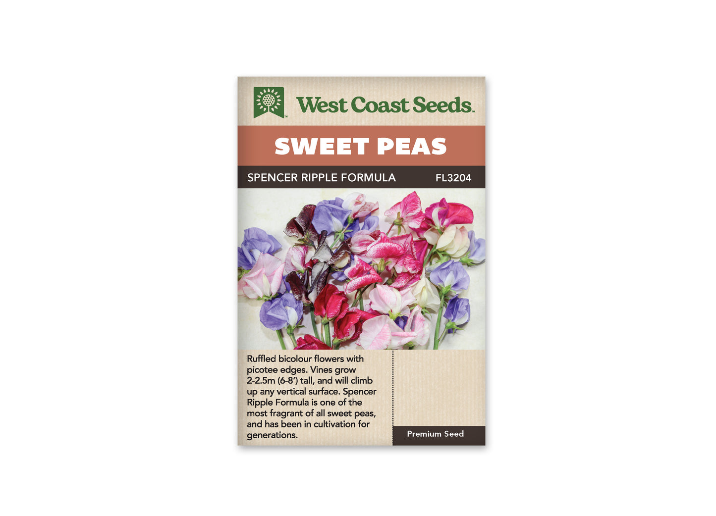 Sweet Peas Spencer Ripple Formula WCS Seeds