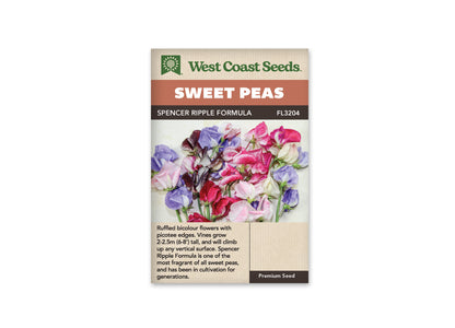 Sweet Peas Spencer Ripple Formula WCS Seeds