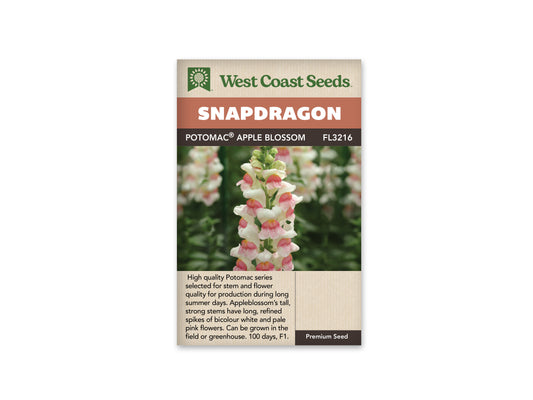 Snapdragon Potomac Appleblossom WCS Seeds