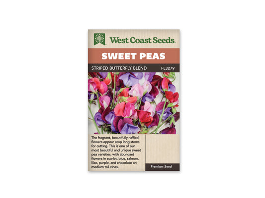 Sweet Peas Butterfly Blend WCS Seeds