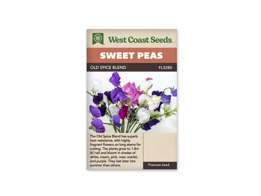 Sweet Peas Old Spice Blend WCS Seeds
