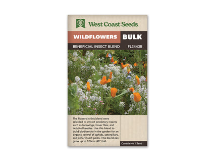 Wildflowers Beneficial Insect Blend WCS Seeds LG