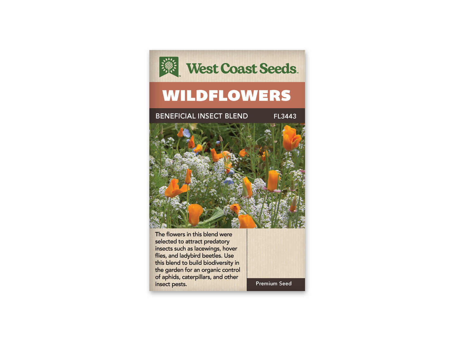 Wildflowers Beneficial Insect Blend WCS Seeds SM