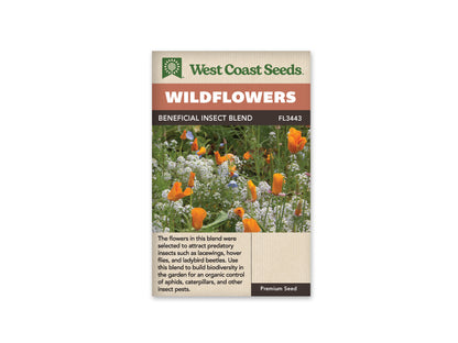 Wildflowers Beneficial Insect Blend WCS Seeds SM